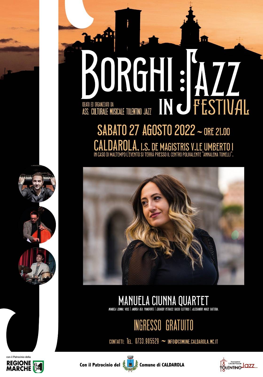 Festival Borghi in Jazz - Manuela Ciunna Quartet